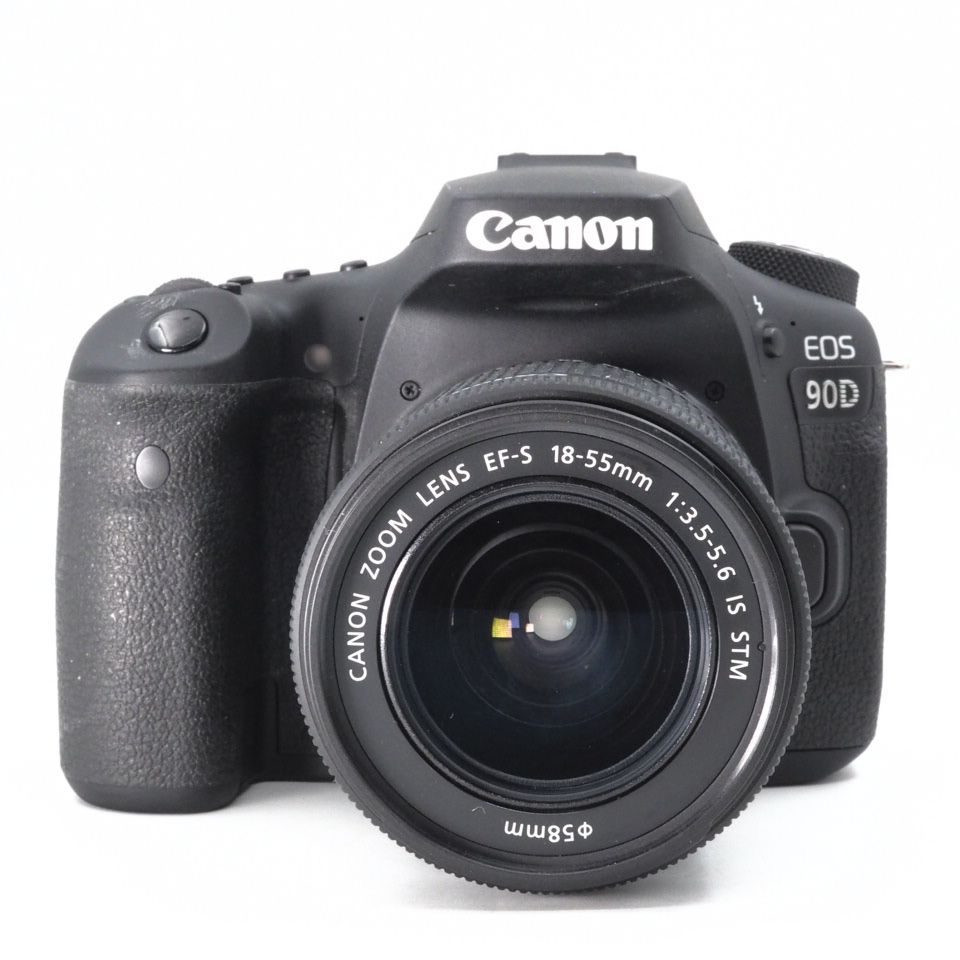 Used Canon EOS 90D DSLR Camera & 18-55mm Lens