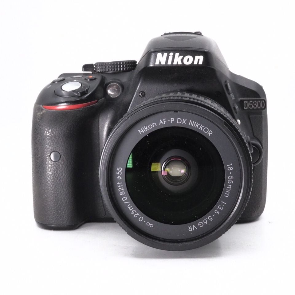 Used Nikon D5300 DSLR Camera & 18-55mm VR Lens