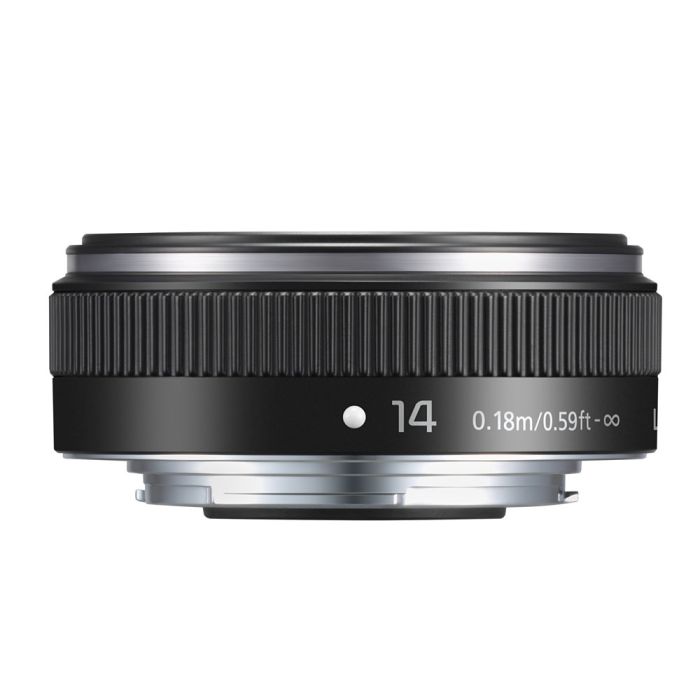 Panasonic 14mm f2.5 G ASPH. II Lens (Black)