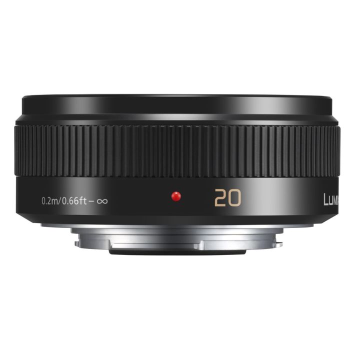 Panasonic 20mm f1.7 LUMIX G II ASPH. Lens (Black)