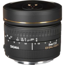 Sigma 8mm f3.5 EX DG CIRCULAR FISHEYE Lens (Canon EF Fit)