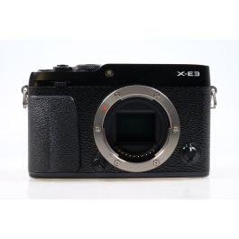Used Fujifilm X-E3 Mirrorless Camera Body (Black)