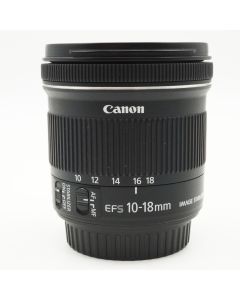 Used Canon 10-18mm f4.5-5.6 IS STM EF-S Lens 