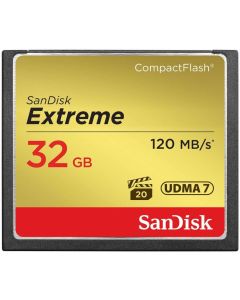 SanDisk 32GB Extreme CF 120MB/s, 85MB/s write, UDMA7