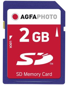 AgfaPhoto 2GB SD Memory Card 