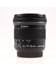 Used Canon 10-18mm f4.5-5.6 IS STM EF-S Lens