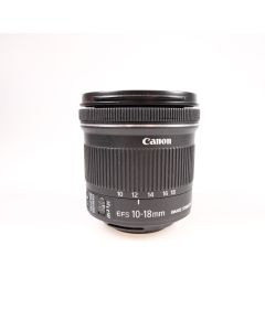 Used Canon 10-18mm f4.5-5.6 IS STM EF-S Lens 