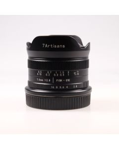 Used 7Artisans 7.5mm f2.8 II Lens (Nikon Z)