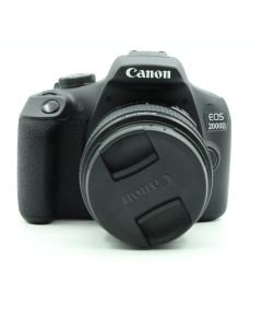 Used Canon EOS 2000D DSLR Camera & 18-55mm Lens