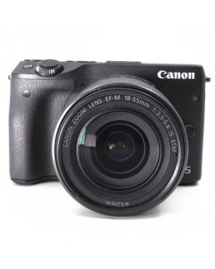 Used Canon EOS M3 Mirrorless Camera & 18-55mm IS Lens