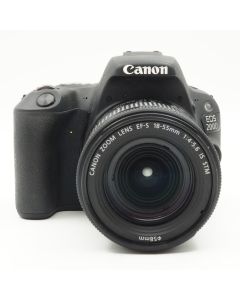 Used Canon EOS 200D DSLR Camera & 18-55mm Lens