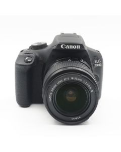 Used Canon EOS 2000D DSLR Camera &amp; 18-55mm Lens off for repair GB 23/11/23