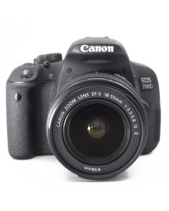 Used Canon EOS 700D DSLR Camera & 18-55mm IS Lens
