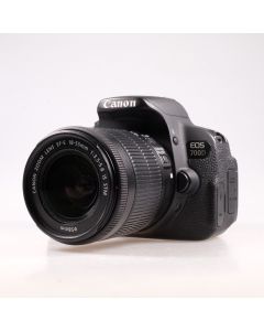Used Canon EOS 700D DSLR Camera & 18-55mm IS Lens