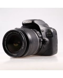 Used Canon EOS 550D DSLR Camera & 18-55mm Lens
